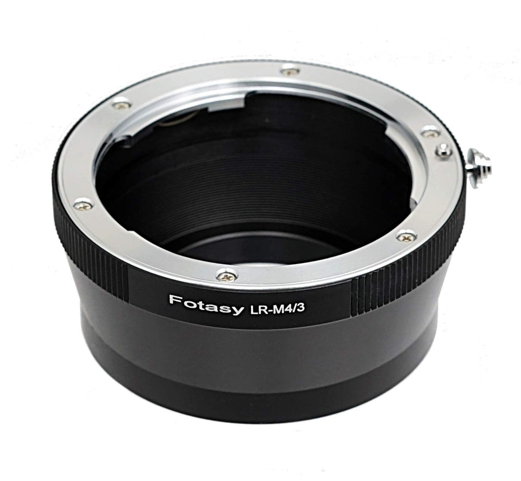 Fotasy Leica R Lens to M43 Adapter, LR to MFT Mount Converter, fits Olympus E-PL8 E-PL9 E-M1 E-M5 E-M10 I II III E-PM2 E-PM1 Pen-F E-M1X/ Panasonic G7 G9 GF8 GH5 GX7 GX8 GX9 GX85 GX80 GX850 G90 G91 Leica R to M43 Adapter