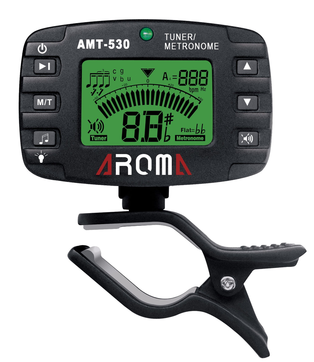 Aroma AMT-530 Clip-On Chromatic Tuner and Metronome