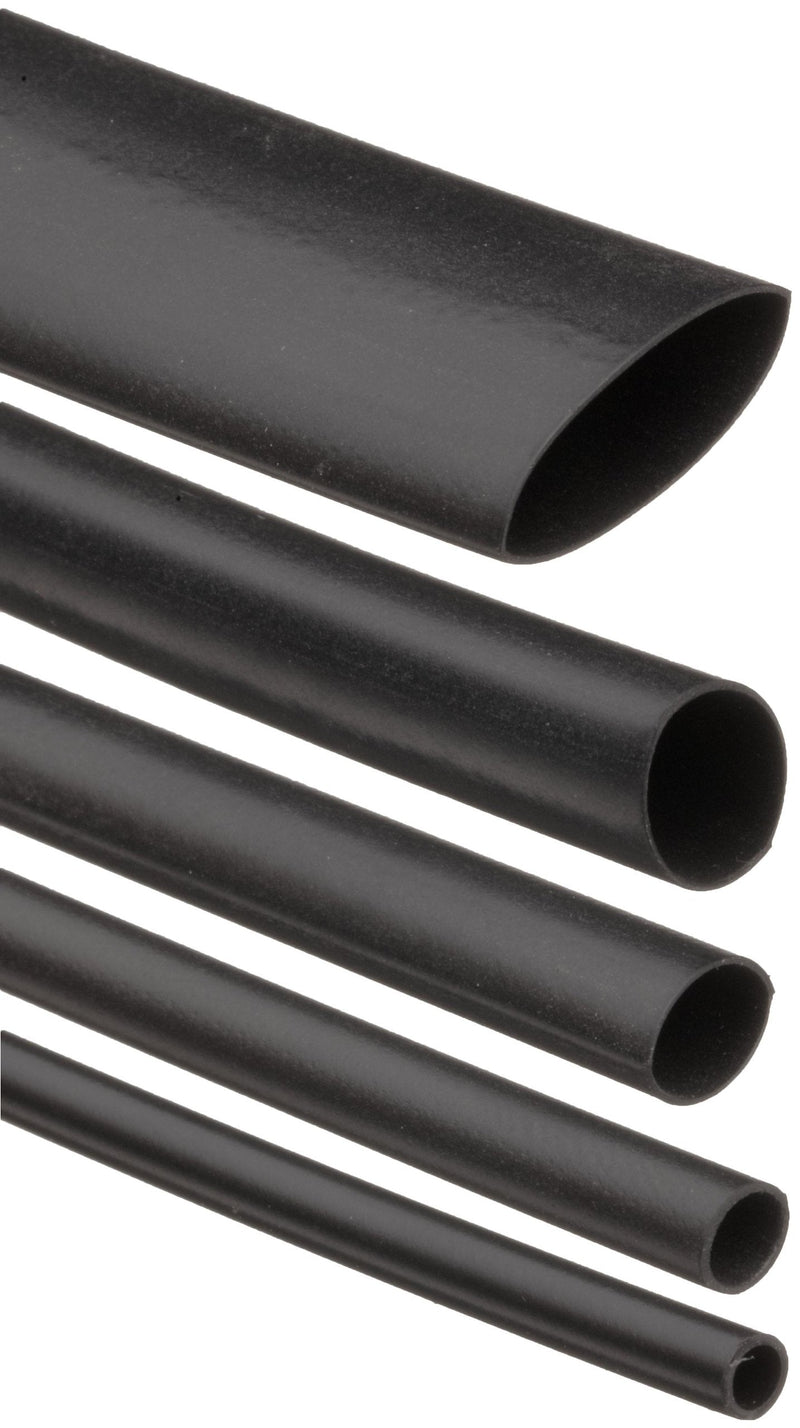 [AUSTRALIA] - Insultab 30-PVC-175BK 175 Piece All Black Heat Shrink Tubing Assortment Kit 