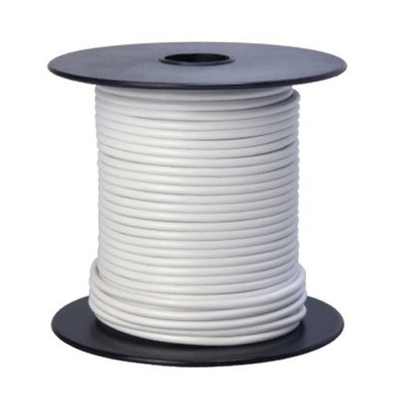 Southwire 55667923 Primary Wire, 16-Gauge Bulk Spool, 100-Feet, White
