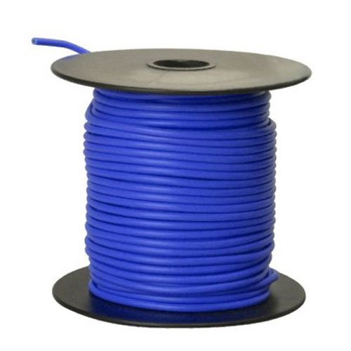 Southwire 55668223 Primary Wire, 16-Gauge Bulk Spool, 100-Feet, Blue
