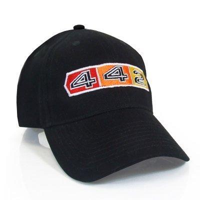 Oldsmobile Classic 442 Logo Black Baseball Cap