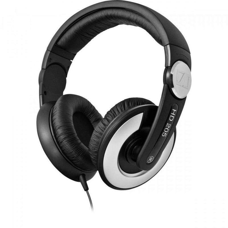 [AUSTRALIA] - Sennheiser HD 205-II Studio Grade DJ Headphones (Black/Grey) 