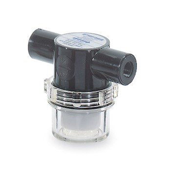 Inlet/Outlet Filter, 10 Micron Filter, 3.2 CFM, 1/8" NPT(F)