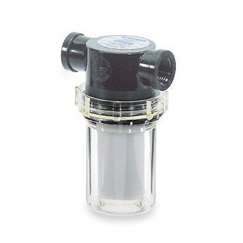 Inlet/Outlet Filter, 10 Micron Filter, 31.8 CFM, 1/2" NPT(F)