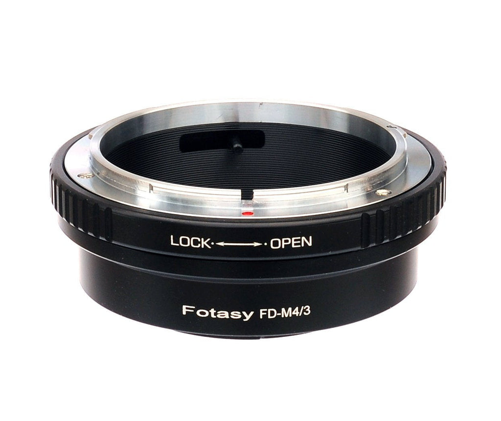 Fotasy Canon FD Lens to M4/3 Adapter, FD MFT Mount Adaptor, fits Olympus E-PL8 E-PL9 E-M1 E-M5 E-M10 I II III E-PM2 E-PM1 Pen-F E-M1X Panasonic G7 G9 GF8 GH5 GX7 GX8 GX9 GX85 GX80 GX850 G90 G91 G95 FD Lens to M43 Adapter