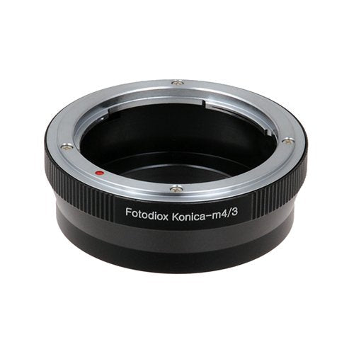 Fotodiox Lens Mount Adapter, Konica AR (Auto-Reflex) Lens to Micro 4/3 Four Thirds System Camera Mount Adapter, for Olympus PEN E-PL1, E-PL1s, E-PL2, E-PL3, E-P2, E-P3, E-M, OM-D, E-M5, Panasonic Lumix DMC-G1, G2, G3, G10, GX1, GH1, GH2, GF1, GF2, GF3,...