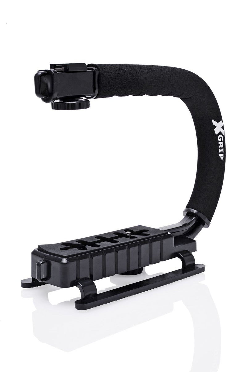 Opteka X-Grip Professional Camera/Camcorder Action Stabilizing Handle- Black