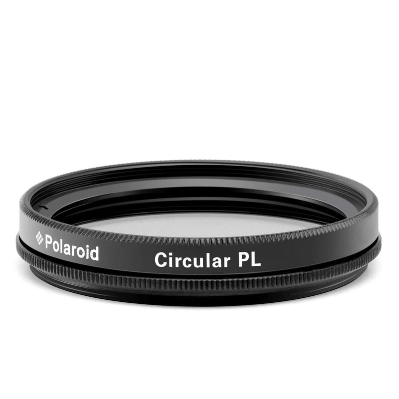 Polaroid Optics 58mm Multi-Coated Circular Polarizer Filter [CPL] For ‘On Location’ Color Saturation, Contrast & Reflection Control– Compatible w/ All Popular Camera Lens Models 58 mm