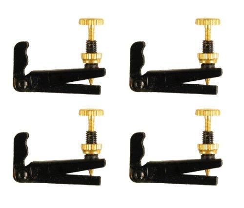 One Set: 4 Full-size 4/4 Violin Fine Tuners