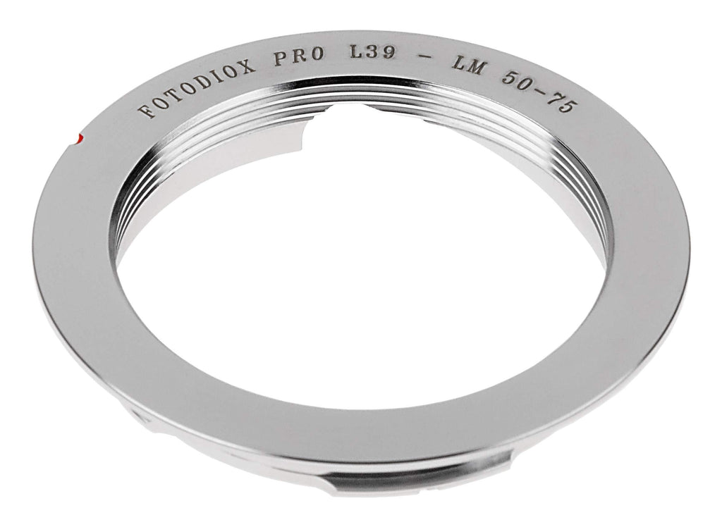 Fotodiox Pro Lens Mount Adapter, Leica M39 Lens to Leica M Adapter with Coding for Leica M8 and Leica Digital M9 (50-75mm Frame)