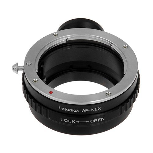 Fotodiox Lens Mount Adapter, Sony Alpha DSLR (Minolta AF A-type) Lens to Sony Alpha NEX E-mount Camera, fits Sony NEX-3, NEX-5, NEX-5N, NEX-7, NEX-7N, NEX-C3, NEX-F3, Sony Camcorder NEX-VG10, VG20, FS-100, FS-700 Sony A-Mount/MAF Standard