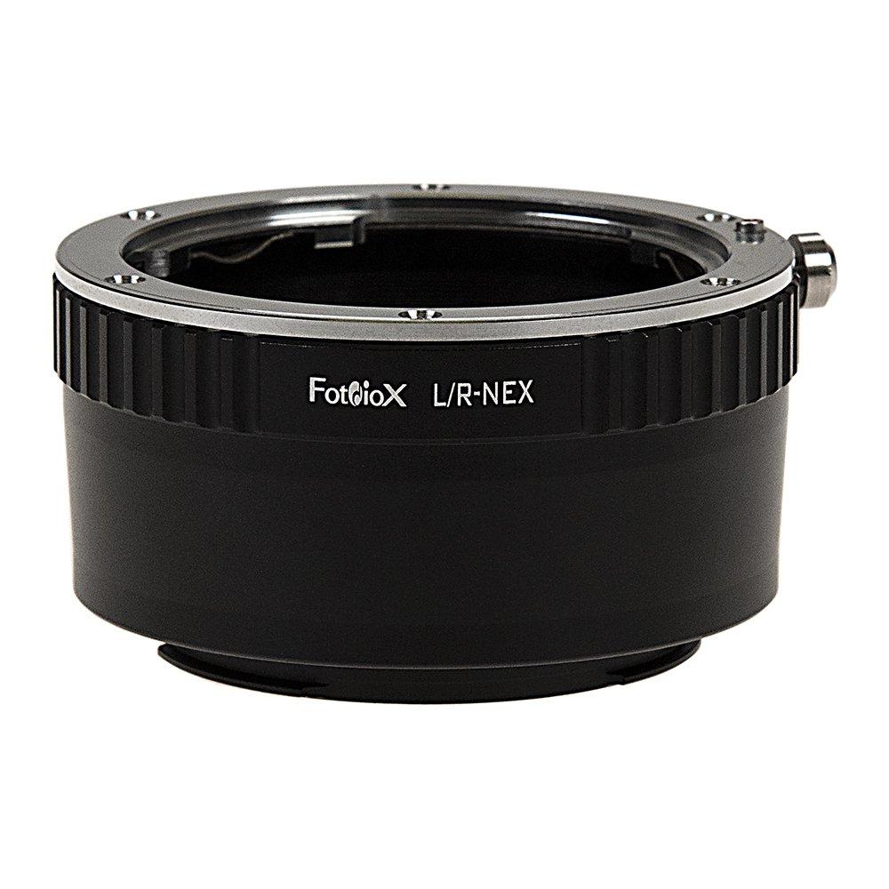 Fotodiox Lens Mount Adapter, Leica R, Lens to Sony Alpha NEX E-mount Camera, fits Sony NEX-3, NEX-5, NEX-5N, NEX-7, NEX-7N, NEX-C3, NEX-F3, Sony Camcorder NEX-VG10, VG20, FS-100, FS-700, fits Leica R, Rom, One-Cam, Two-Cam, and Three-Cam lenses Standard