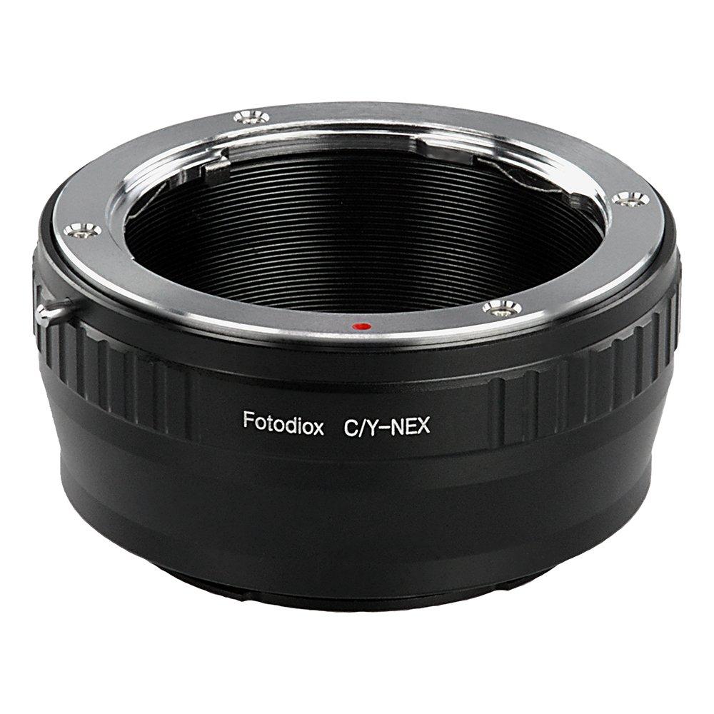 Fotodiox Lens Mount Adapter Compatible with Contax/Yashica Lenses to Sony E-Mount Cameras Standard