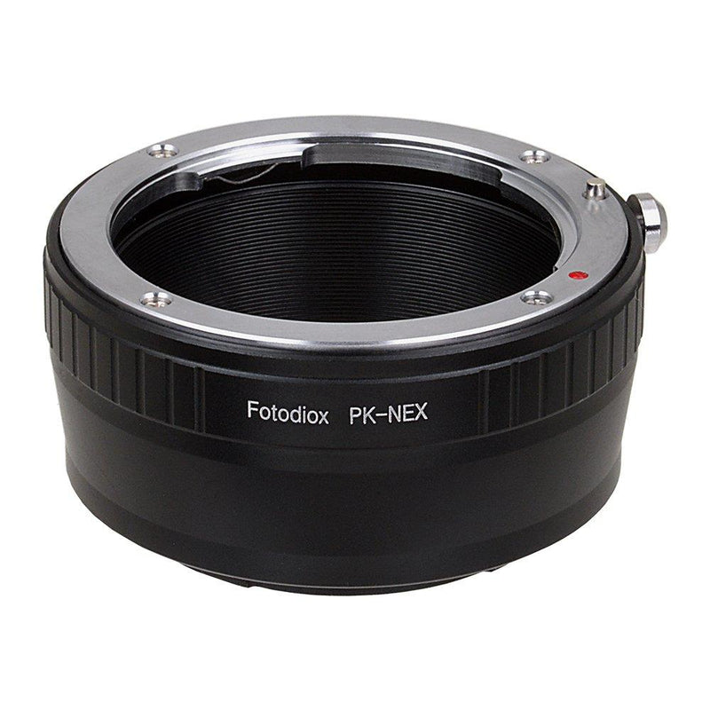 Fotodiox Lens Mount Adapter- PK-NEX, Pentax K/PK Lens to Sony Alpha Nex E-mount Camera Adapter, fit Sony NEX 3, Nex 5, NEX-VG10 Standard