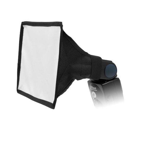 Fotodiox 6"x9" Softbox for Nikon Flash, Canon Speedlite, for Nikon SB-600, SB-700, SB-800, SB-900, SB-910 Flash, Canon Speedlite 380EX, 430EX, II, 550EX, 580EX, II, 600EX-RT, Vivitar Flash, Sunpak, Nissin, Sigma, Sony, Pentax, Olympus, Panasonic Lumix ...