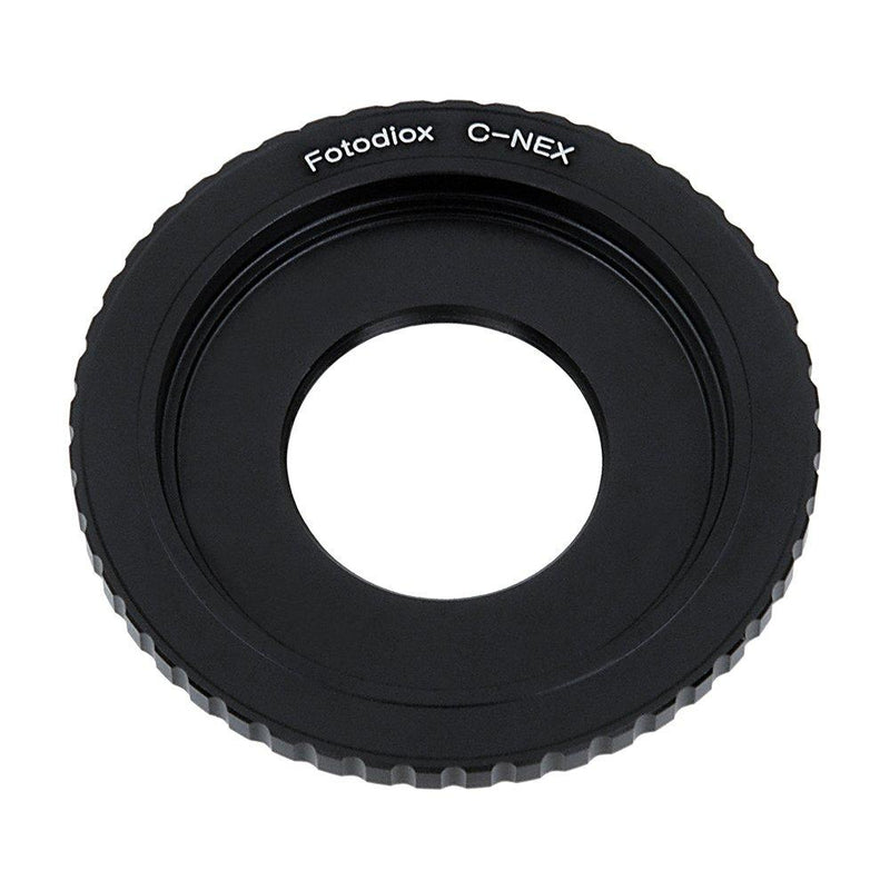 Fotodiox Lens Mount Adapter Compatible with C-Mount CCTV/Cine Lenses on Select Sony E-Mount Cameras Standard