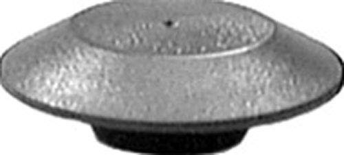 50 Flush Sheet Metal Plugs 1-1/4" Hole Black