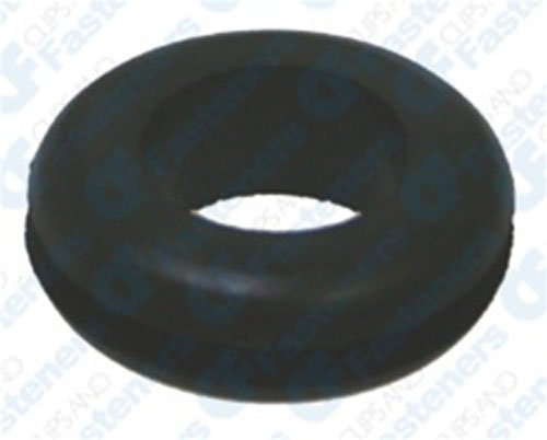 25 Rubber Grommets 5/8 Bore 1-1/8 OD 1/8 Groove