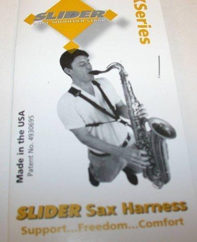 Slider SLIDER111 Dual Shoulder Instrument Sax Strap, Harness Style