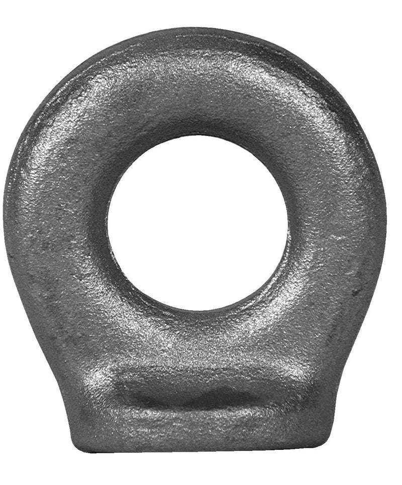 Campbell 20-S Drop-Forged C-1038 Carbon Steel 4" Pad Eye, Self-Colored, 1" Eye, 1-7/16" Base