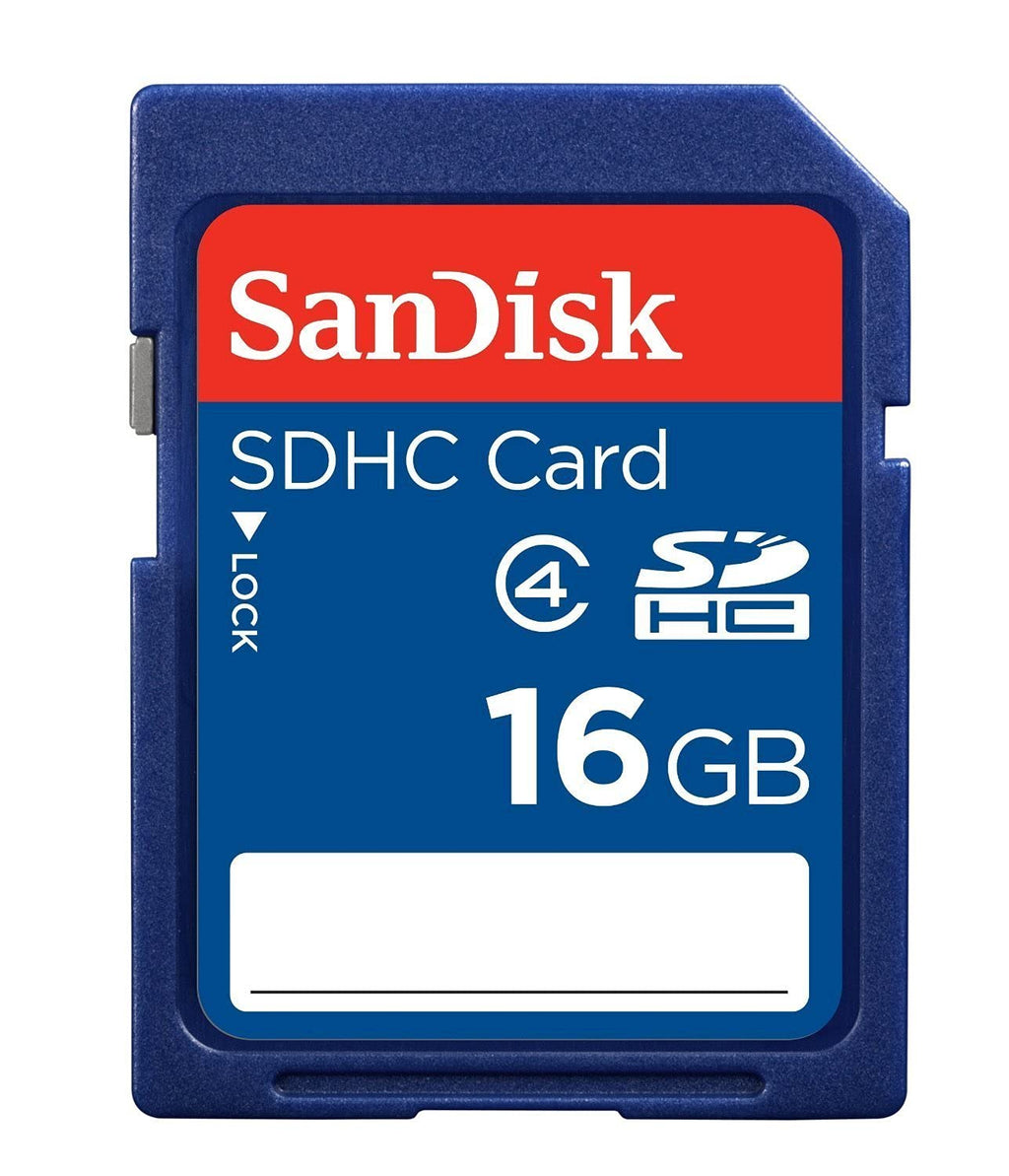 SanDisk 16GB SD HC Memory Card - (SDSDB-016G, Bulk Packaging)