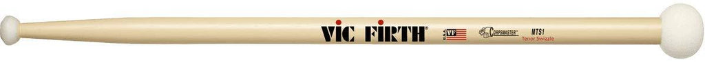 Vic Firth Corpsmaster Multi-Tenor Swizzle -- nylon tip