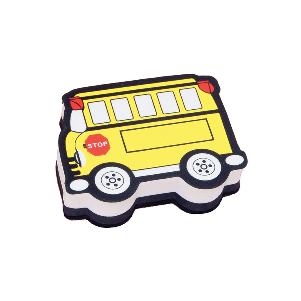 ASHLEY PRODUCTIONS School Bus Magnetic Whiteboard Eraser