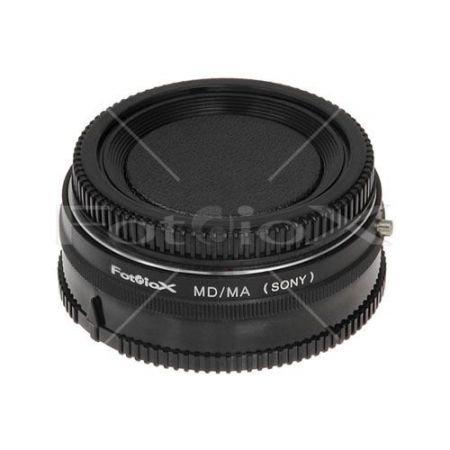 Fotodiox Lens Mount Adapter - Minolta MD, MC, Rokkor Lens to Sony Alpha (aka Minolta AF A-type, Maxxum or Dynax) Camera, fits Sony A100, A200, A230, A290, A300, A330, A350, A380, A390, A450, A500, A550, A560, A580, A700, A850, A900, SLT-A35, A33, A37, ...