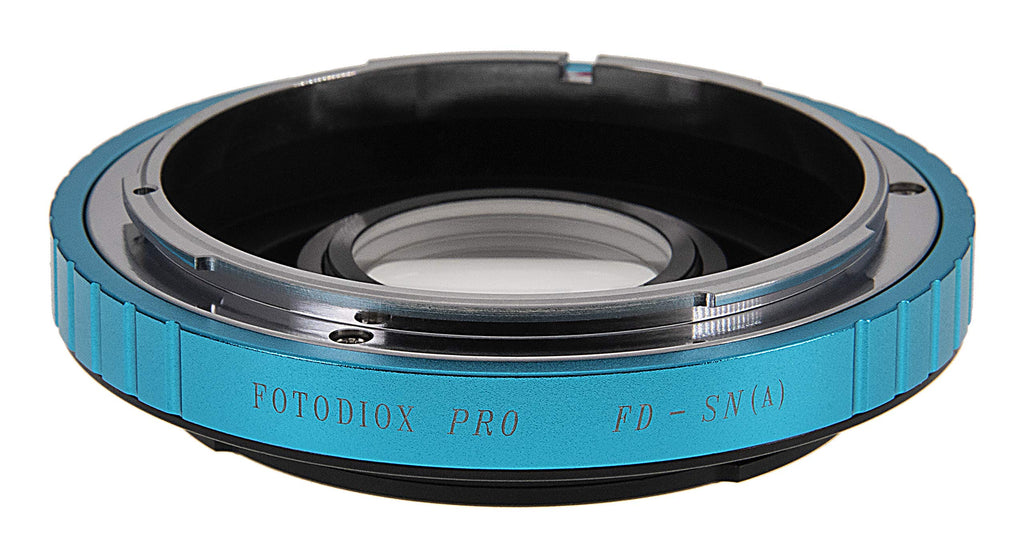 Fotodiox Lens Mount Adapter - Canon FD, New FD, FL Lens to Sony Alpha (aka Minolta AF A-type, Maxxum or Dynax) Camera, fits Sony A100, A200, A230, A290, A300, A330, A350, A380, A390, A450, A500, A550, A560, A580, A700, A850, A900, SLT-A35, A33, A37, A5...