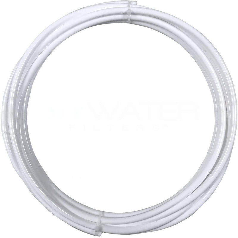 PureWater Filters 1/4" Water Line Tubing - 10' Feet Long, use for Keurig Hookup - White 10 Feet