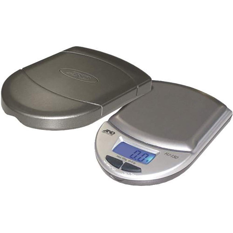 A&D Weighing HJ-150 Pocket Scale 150g x 0.1g with One Touch Calibration (Pack of 1)