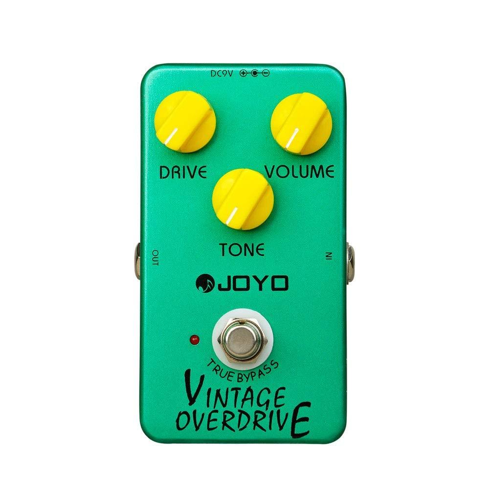 [AUSTRALIA] - JOYO JF-01 Vintage Overdrive Guitar Effect Pedal with True Bypass Green 