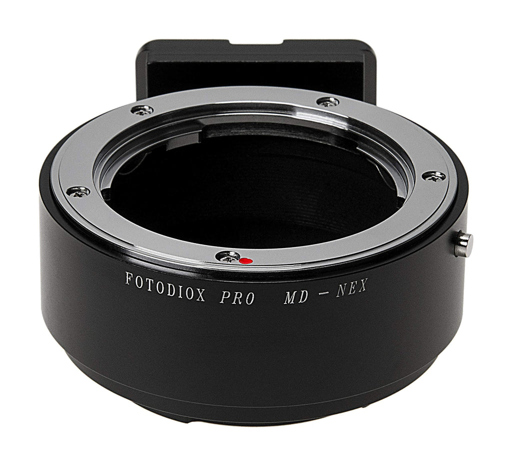 Fotodiox Pro Lens Mount Adapter, Minolta MD/MC/SR Rokkor Lens to Sony Alpha NEX Camera, fits Sony NEX-3, NEX-5, NEX-5N, NEX-7, NEX-7N, NEX-C3, NEX-F3, Sony Camcorder NEX-VG10, VG20, FS-100, FS-700