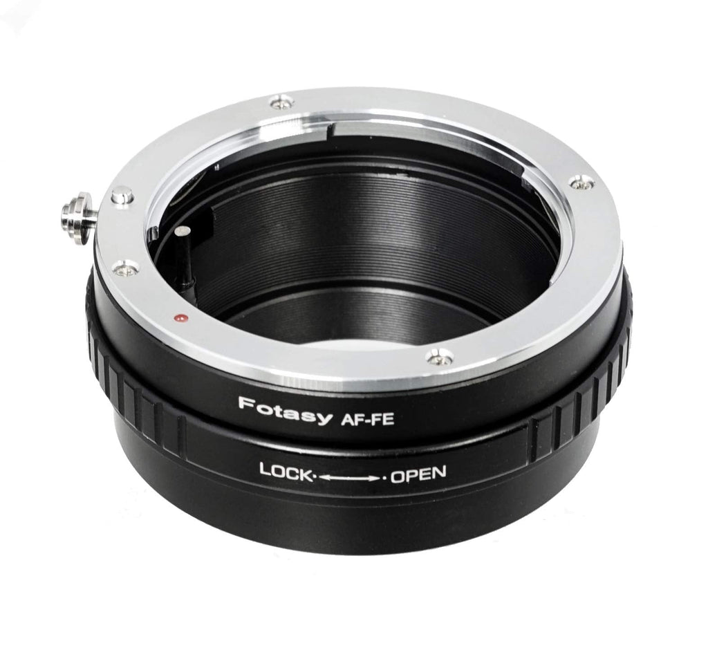 Fotasy Manual A-Mount Lens to Sony E-Mount Adapter, Sony AF to E Mount Converter, for Sony Alpha a7 a7 II a7 III a7R a7R II a7R III a7S II a7S III a7R IV a9 a9 II a6600 a6500 a6400 a6300 a6100 a6000 Sony A moun to E-Mount