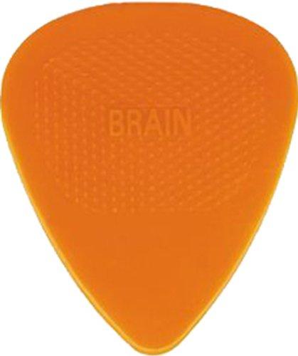 D'Andrea Snarling Dog Brain Nylon Guitar Picks 72 Pack Refill (Orange, 1.14mm) Orange, 1.14mm