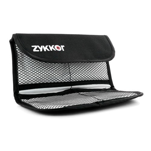 Zykkor Deluxe Professonal Filter Pouch for 4 Filters up to 77mm, Large