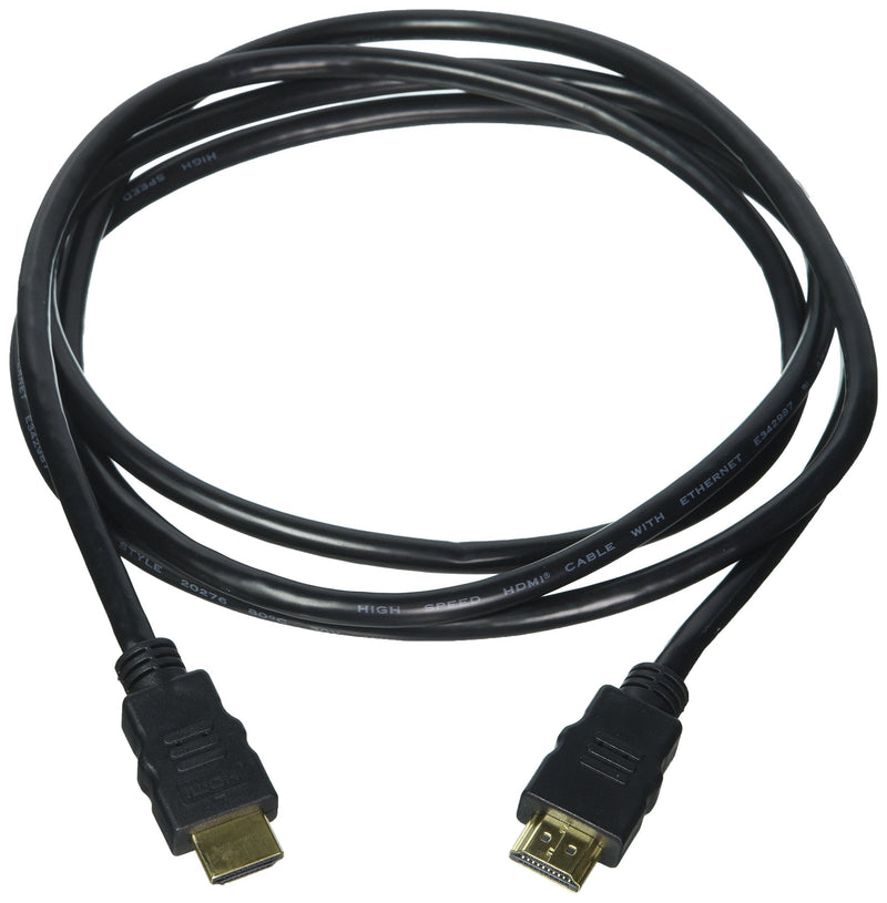 RND High Speed CERTIFIED HDMI Cable (6 feet/Gold-Plated) Black