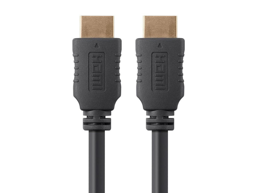 Monoprice HDMI High Speed Cable - 15 Feet - Black, 4K@60Hz, HDR, 18Gbps, YUV 4:4:4, 28AWG - Select Series