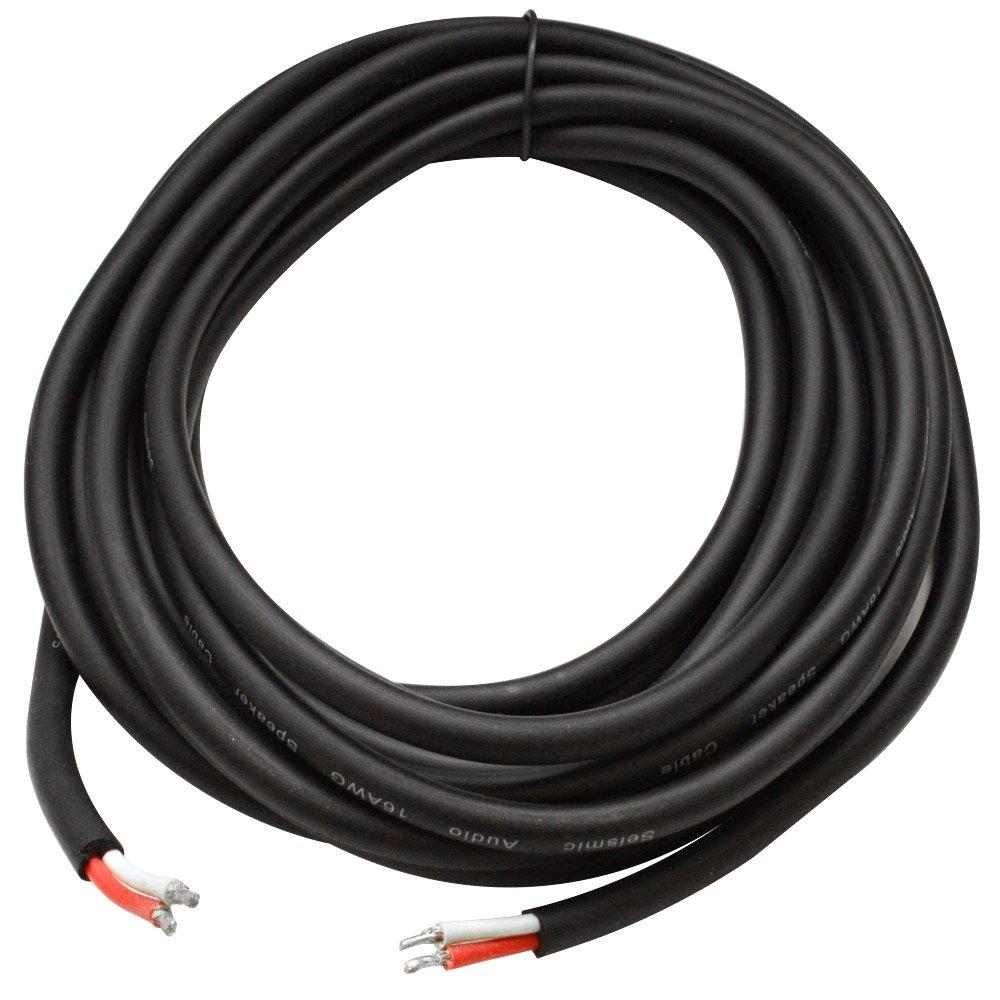 [AUSTRALIA] - Seismic Audio RW15, 15-Feet Raw Wire to Raw Wire Speaker Cable, 16 Guage, PA/DJ/Home Audio 