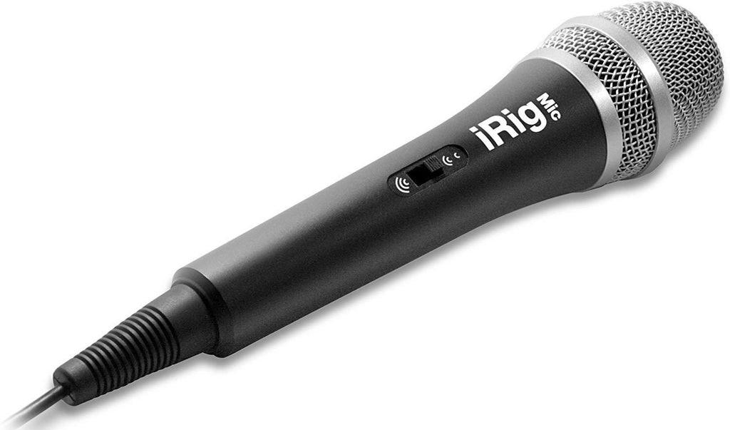 [AUSTRALIA] - IK Multimedia iRig Mic Handheld Condenser mic for Smartphones and Tablets Standard Packaging 