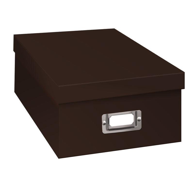 Pioneer Photo Albums B-1S/DB B-1S Photo Storage Box, Dark Brown