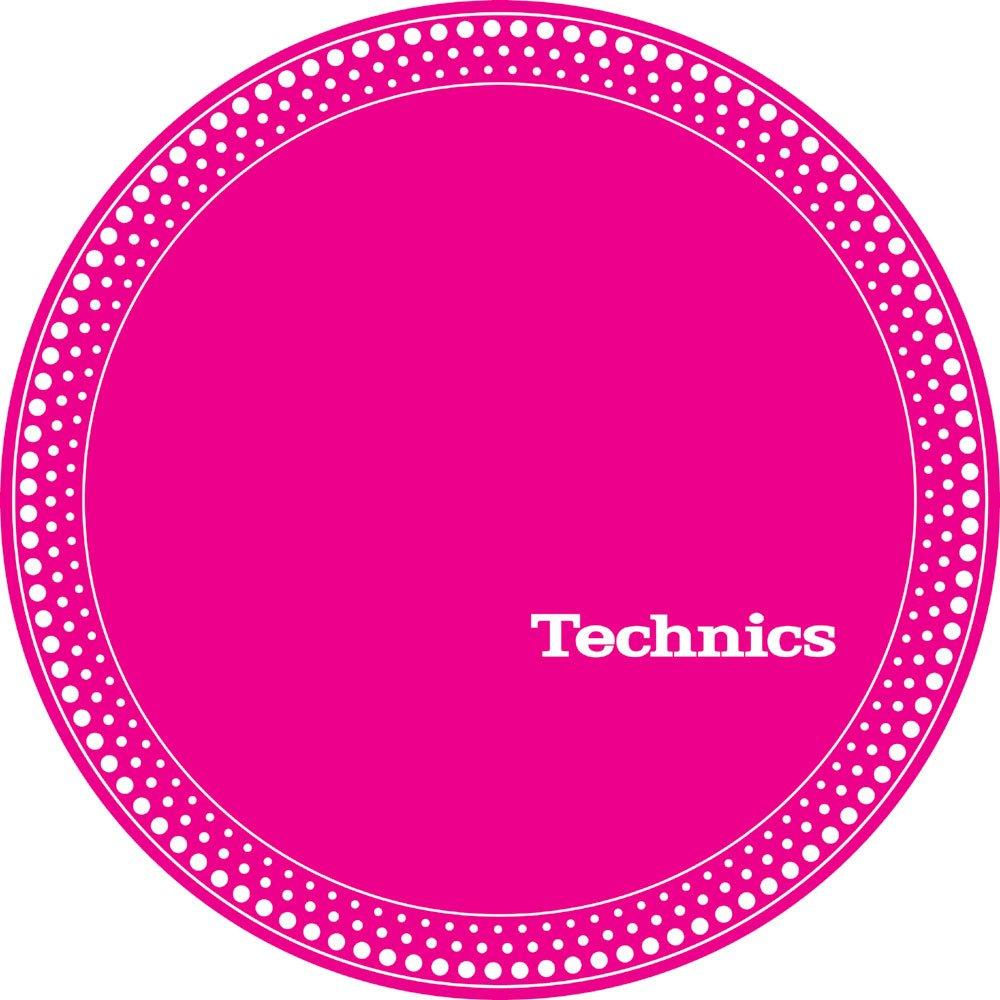 Technics Slipmat 60664 Strobe 1:White Dots on Pink