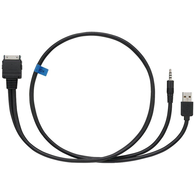 Kenwood KCA-IP22F iPod Video Cable with Front USB (Generic Packaging) Standard Packaging