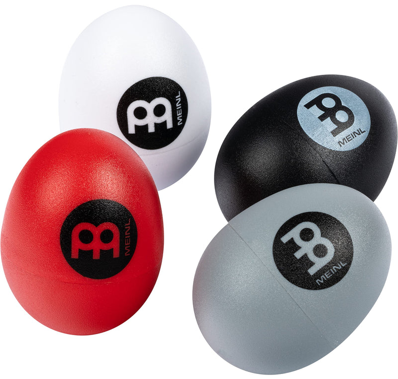 Meinl Set Egg Shaker Pack (4 Pieces) for All Musicians with Soft to Extra Loud Volume Levels — NOT Made in China — Durable All-Weather Synthetic Shells, 2-Year Warranty (ES