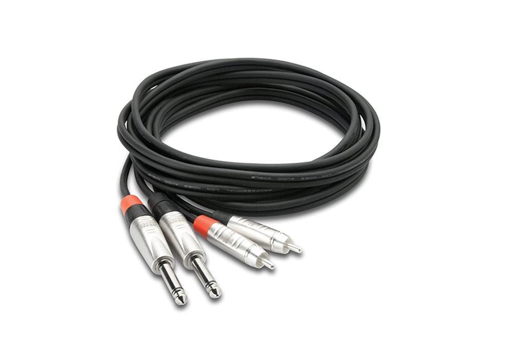 Hosa DUAL CABLE (HPR-015X2)