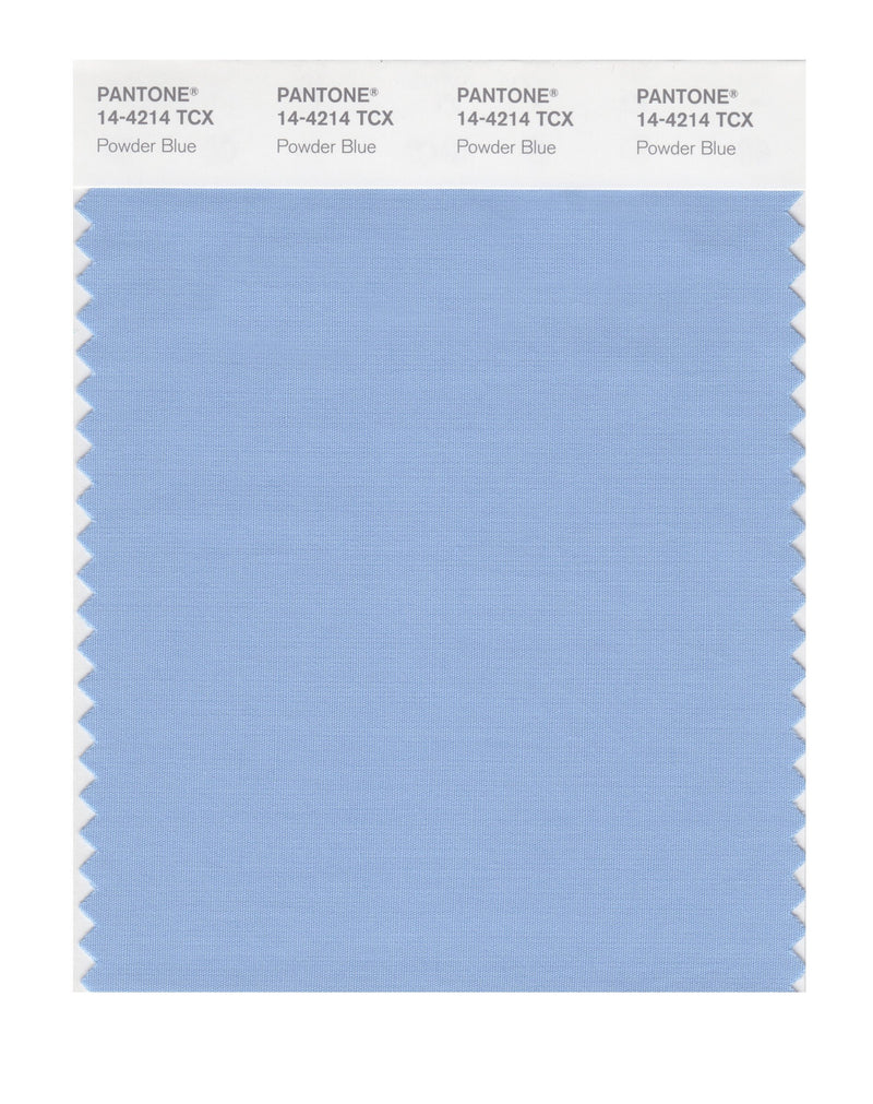 PANTONE Smart 14-4214X Color Swatch Card, Powder Blue