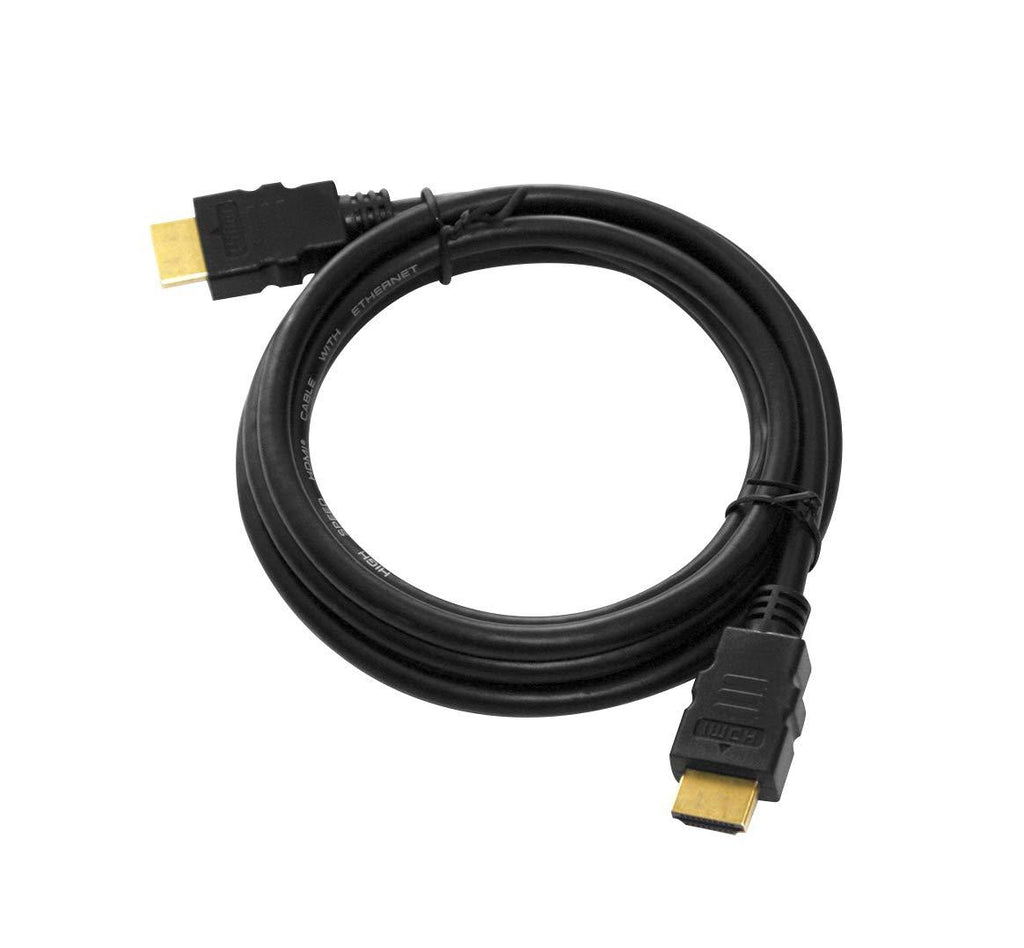 STEREN 517-306BK HDMI High-Speed Cable with Ethernet (6ft), Black 6 Feet