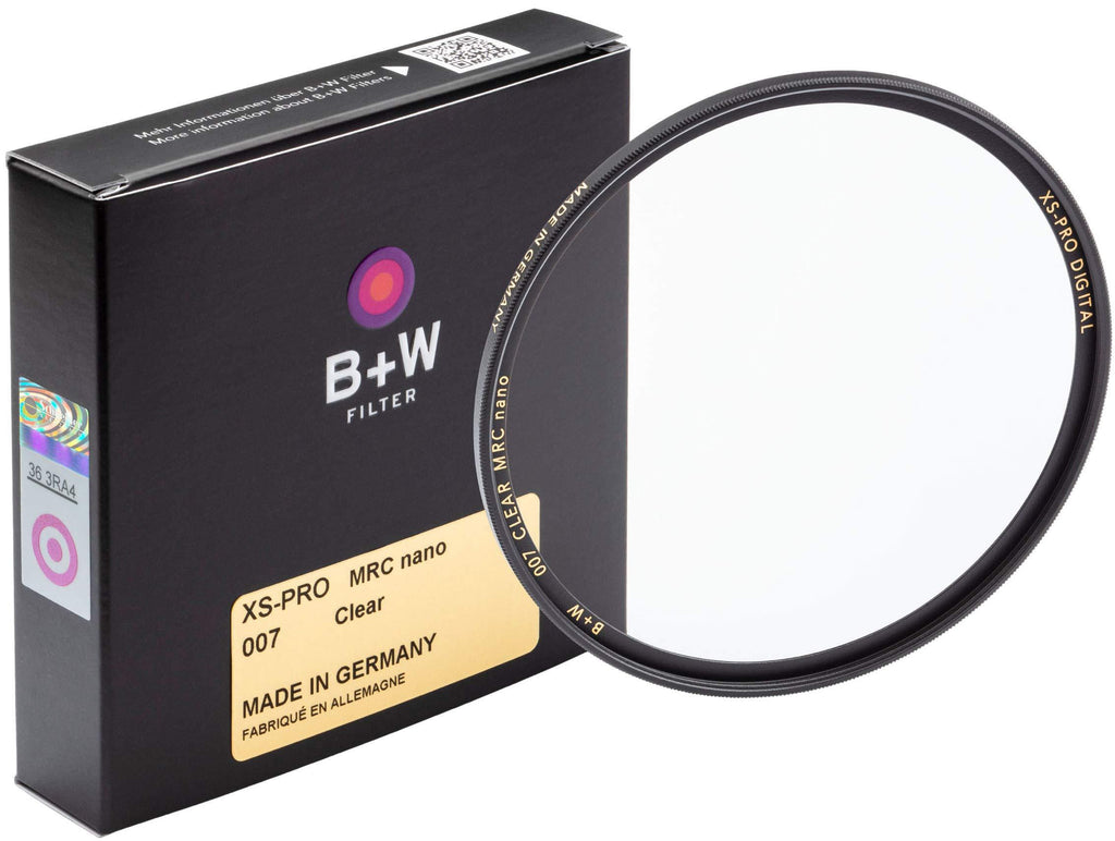 B+W 55mm XS-Pro Clear with Multi-Resistant Nano Coating (007M) 55 mm Single