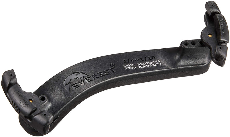 Everest EZ1A Easy Model Violin Shoulder Rest 1/4 - Black